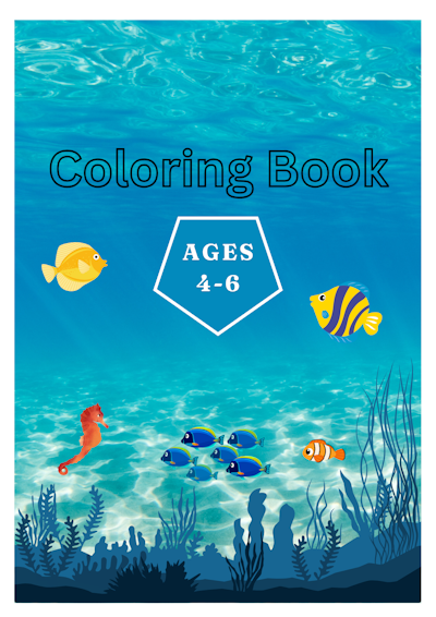 Ocean Animals Coloring Book PDF